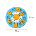 Puzzle interactif et éducatif anti-ennui pour chien - Circulaire ( Niveau intermédiaire )
