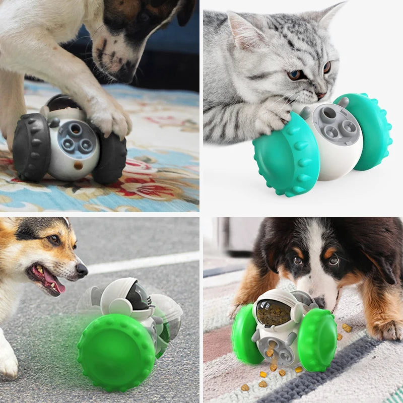 Robot distributeur de friandise pour chien et chat