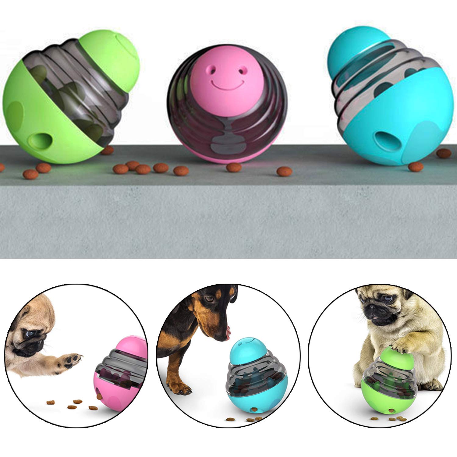 Balle distributeur de friandises pour chien